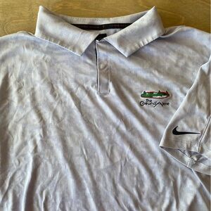Nike Light Gray Polo Shirt